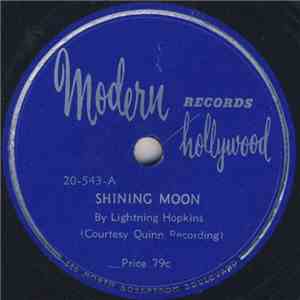 Lightning Hopkins - Shining Moon / Ida May