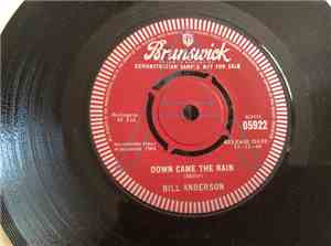 Bill Anderson  - Down Came The Rain