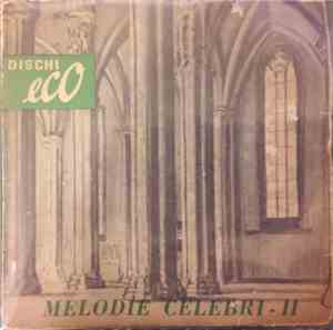 E. Consonni - Melodie Celebri - II