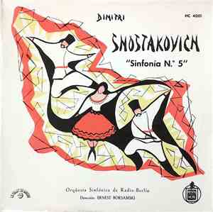 Shostakovich  -  Orquesta Sinfónica De Radio Berlin, Ernest Borsamski - Sin ...