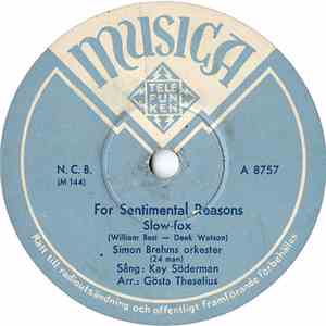 Simon Brehms Orkester - For Sentimental Reasons / Open The Door Richard!