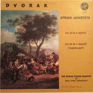 Antonín Dvořák, The Kohon String Quartet Of New York University, Harold Koh ...