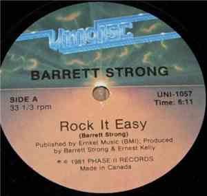 Barrett Strong - Rock It Easy