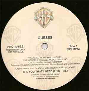 Guesss - It's You That I Need
