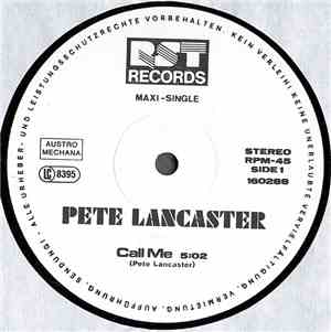 Pete Lancaster - Call Me