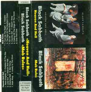 Black Sabbath - Heaven And Hell/ Mob Rules