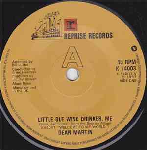 Dean Martin - Little Ole Wine Drinker, Me