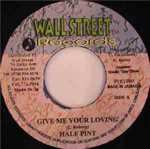 Half Pint  - Give Me Your Loving
