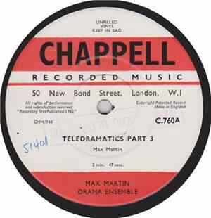 Max Martin Drama Ensemble - Teledramatics