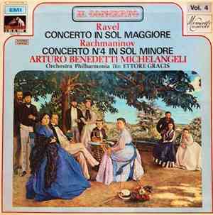 Ravel / Rachmaninov - Arturo Benedetti Michelangeli, Orchestra Philharmonia ...