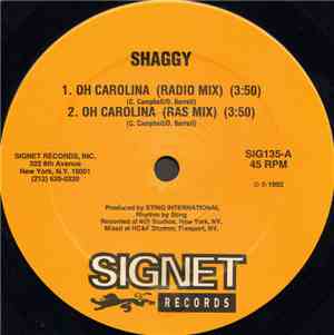 Shaggy / Rayvon - Oh Carolina / Rivers Of Babylon