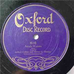 Arthur Collins And Byron G. Harlan - Arrah-Wanna
