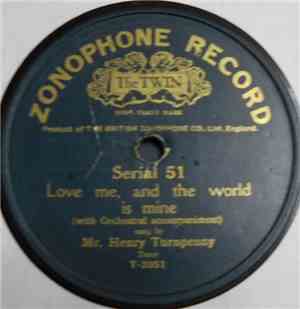 Mr. Henry Turnpenny - Love Me, And The World Is Mine / Mary