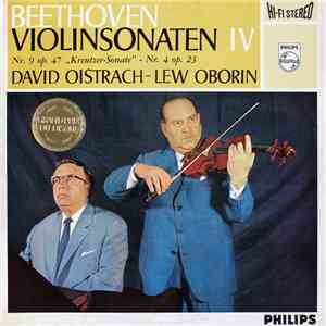 Beethoven, David Oistrach - Lew Oborin - Violinsonaten IV (Nr. 9 Op. 47 „Kr ...