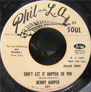 Benny Harper - Don't Let It Happen To You / In The Middle Of The Night