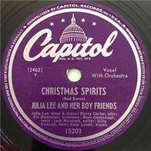 Julia Lee And Her Boy Friends - Christmas Spirits / Charmaine