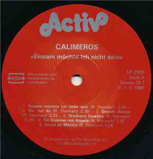 Calimeros - Einsam Möchte Ich Nicht Sein