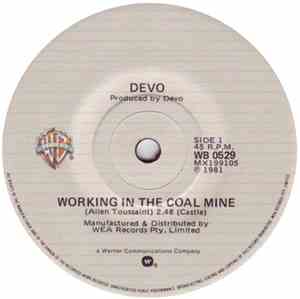 Devo - Working In The Coal Mine