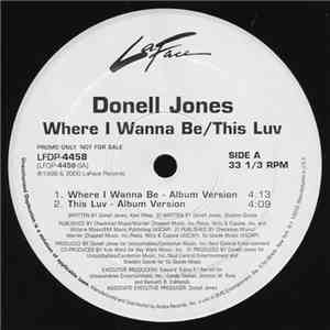 Donell Jones - Where I Wanna Be / This Luv