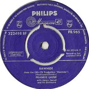 Frankie Laine With Jimmy Carroll And His Orchestra - Rawhide