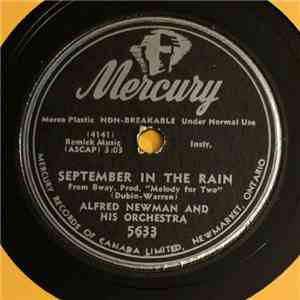 Alfred Newman And His Orchestra - September In The Rain / Younger Than Spri ...