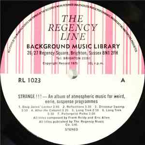 Frank Reidy & Eric Allen - Strange!!!