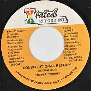 Harry Chapman - Constitutional Reform