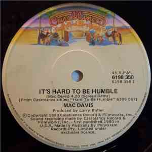 Mac Davis - It's Hard To Be Humble