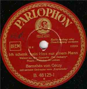 Barnabás von Géczy Mit Seinem Orchester vom 