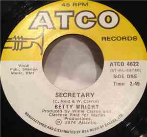 Betty Wright - Secretary