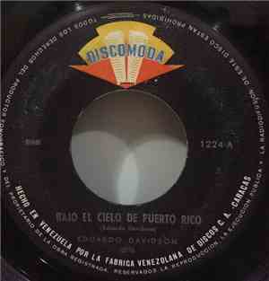 Eduardo Davidson - Bajo El Cielo De Puerto Rico - Bimboso Rumboso Y Sabroso