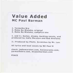 MC Paul Barman - Value Added