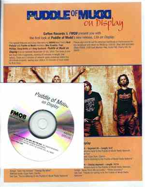 Puddle Of Mudd - On Display