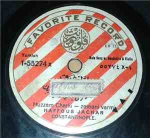 حافظ يشار بك = Haffous Jachar - Huzzam Charki - Zemani Varmi