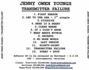 Jenny Owen Youngs - Transmitter Failure