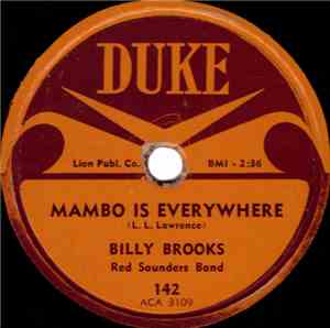 Billy Brooks / Red Saunders Band - Mambo Is Everywhere / Song Of The Dreame ...