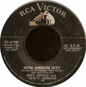 Eddy Arnold And Jaye P. Morgan - Mutual Admiration Society