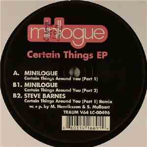 Minilogue - Certain Things EP