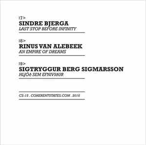 Sindre Bjerga, Rinus Van Alebeek, Sigtryggur Berg Sigmarsson - Untitled