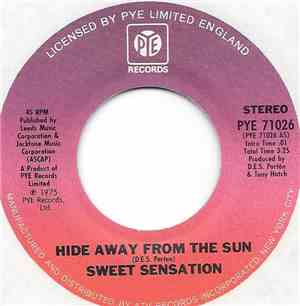 Sweet Sensation  - Hide Away From The Sun / Boom Boom