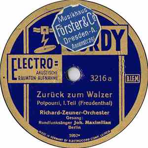 Joh. Maximilian - Zurück Zum Walzer