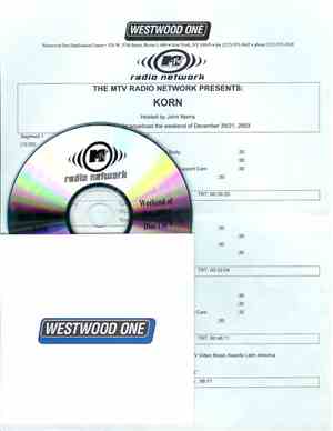 Korn - The MTV Radio Network Presents: