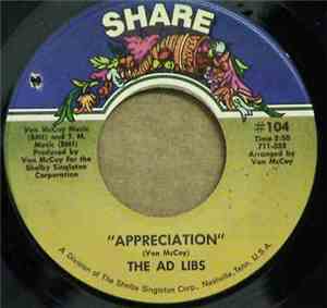The Ad Libs - Giving Up
