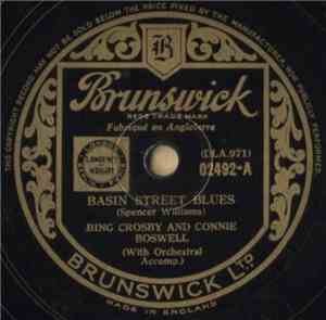 Bing Crosby And Connie Boswell - Basin Street Blues / Bob White