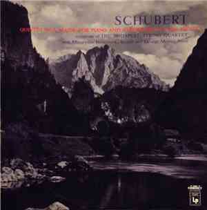 Franz Schubert, Budapest String Quartet, Mieczyslaw Horszowski, Georges Mol ...