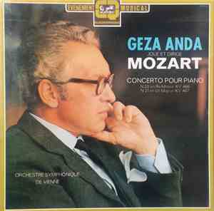 Géza Anda - Wolfgang Amadeus Mozart - Wiener Symphoniker - Concerto No.20 K ...