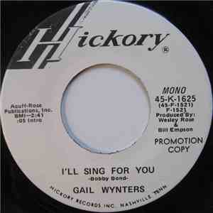 Gail Wynters - I'll Sing For You