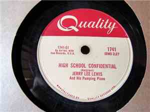 Jerry Lee Lewis - High School Confidential  / Fools Like Me