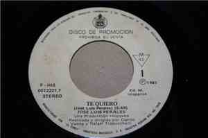 José Luis Perales - Te Quiero