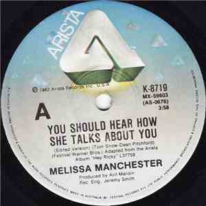 Melissa Manchester - You Should Hear How She Talks About You